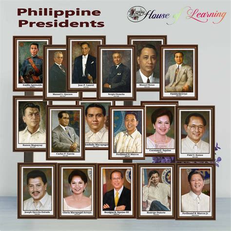 presidents of the philippines in order